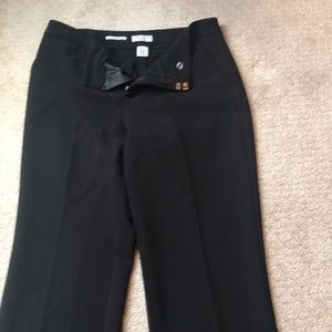 Charter club classic fit black dress pant